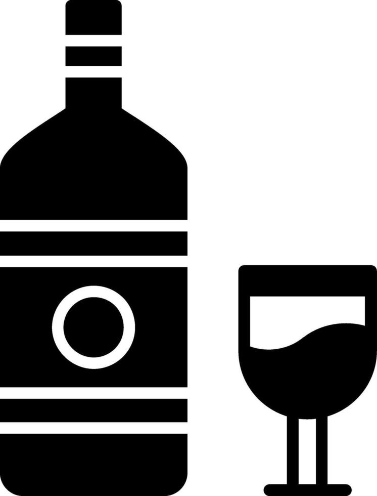 Alcoholic Drink Vector Icon