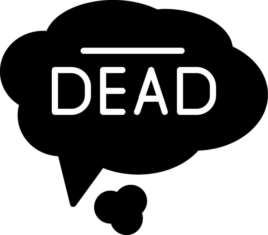 Dead Vector Icon