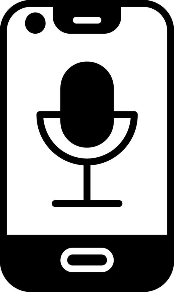 glyph vector icon