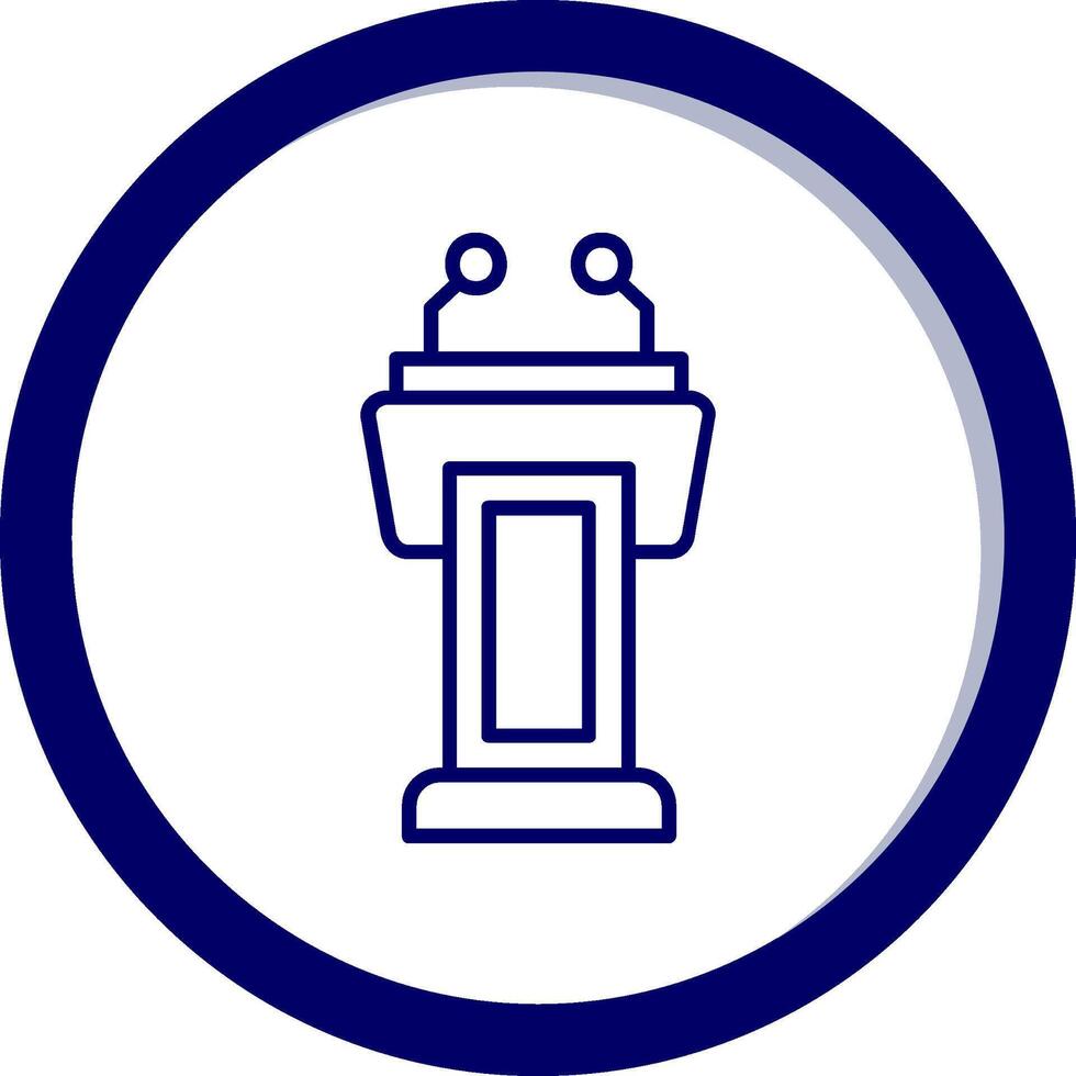 Podium Vector Icon