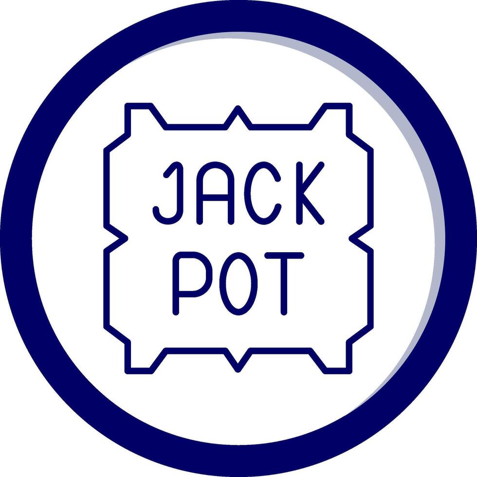 Jackpot Vector Icon