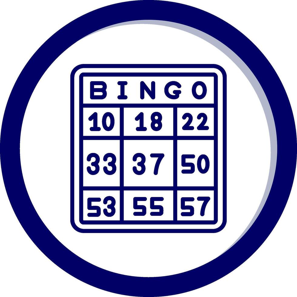 Bingo Vector Icon