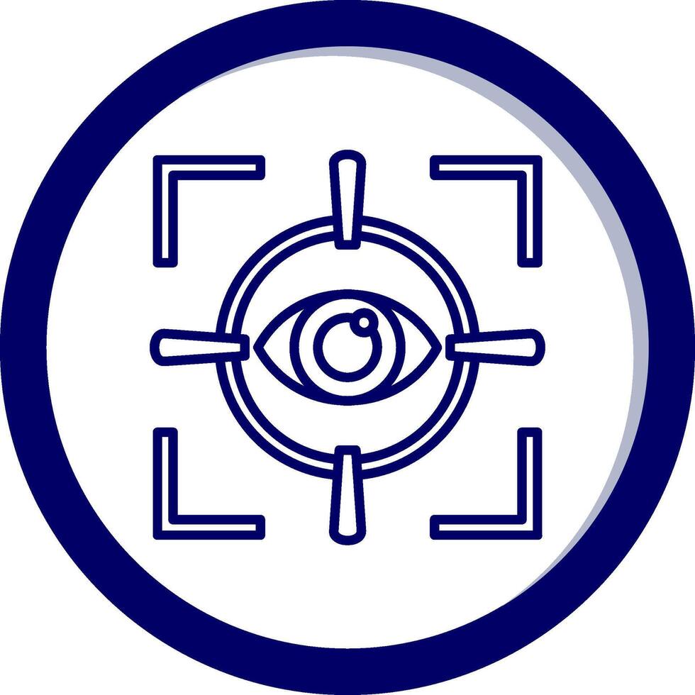 Eye Scan Vector Icon