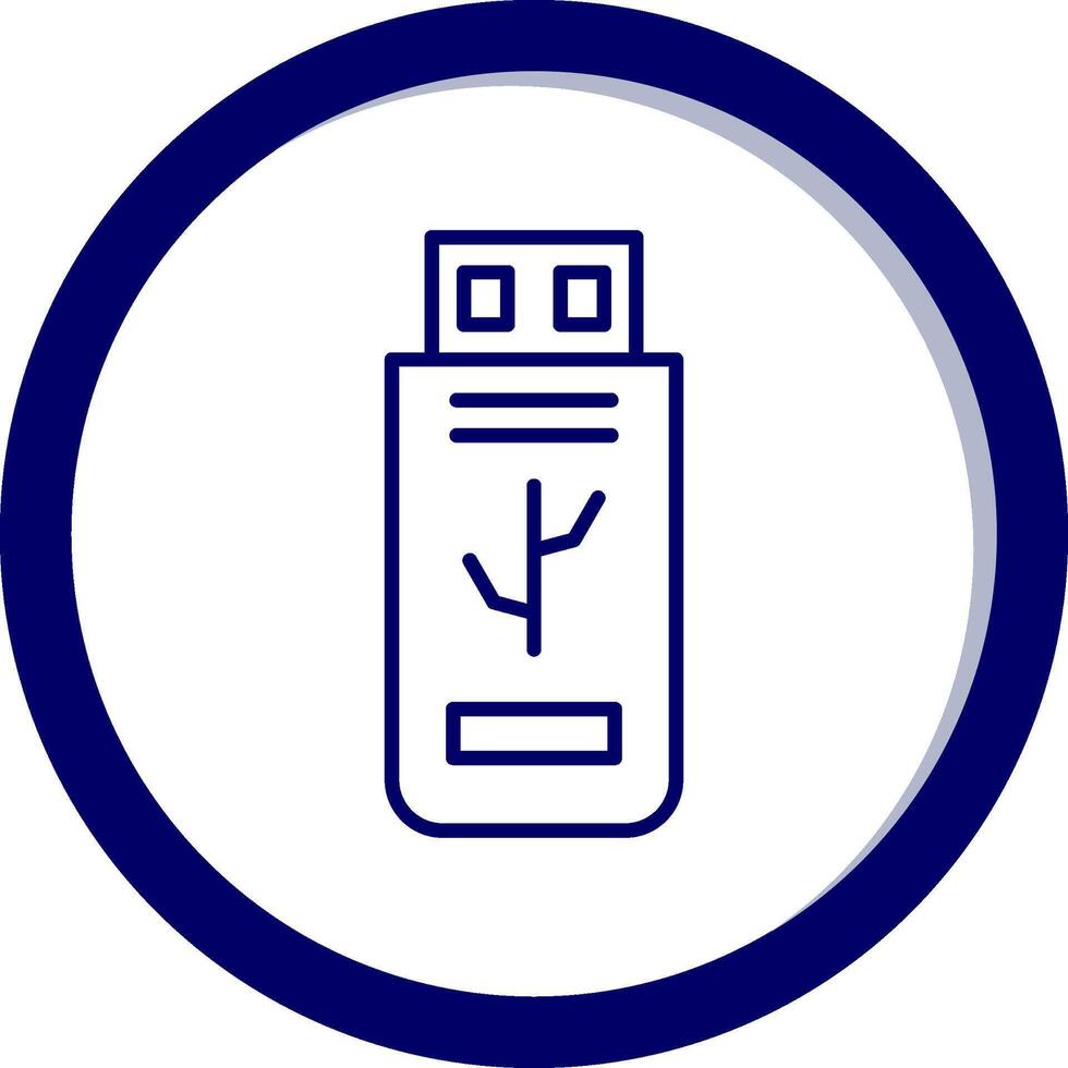 Flash Disk Vector Icon