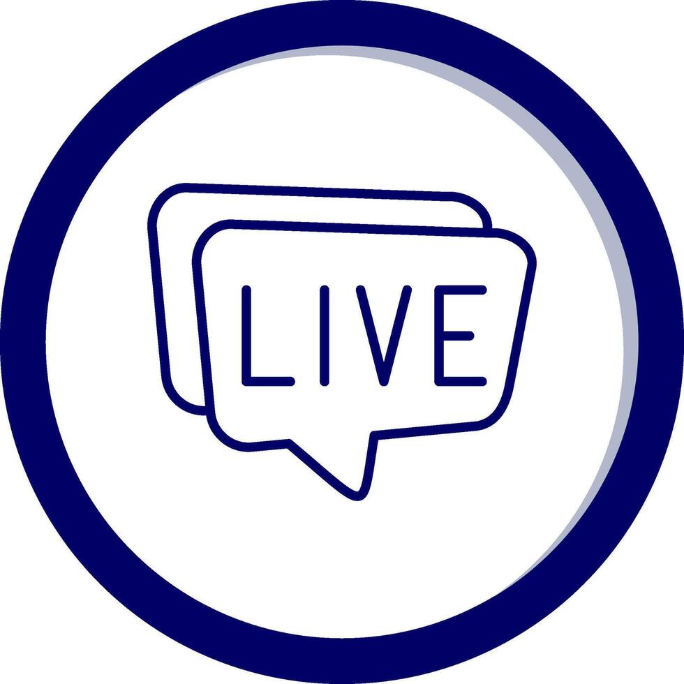 Live Chat Vector Icon