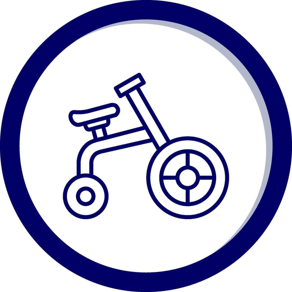 Acrobatic Bike Vector Icon