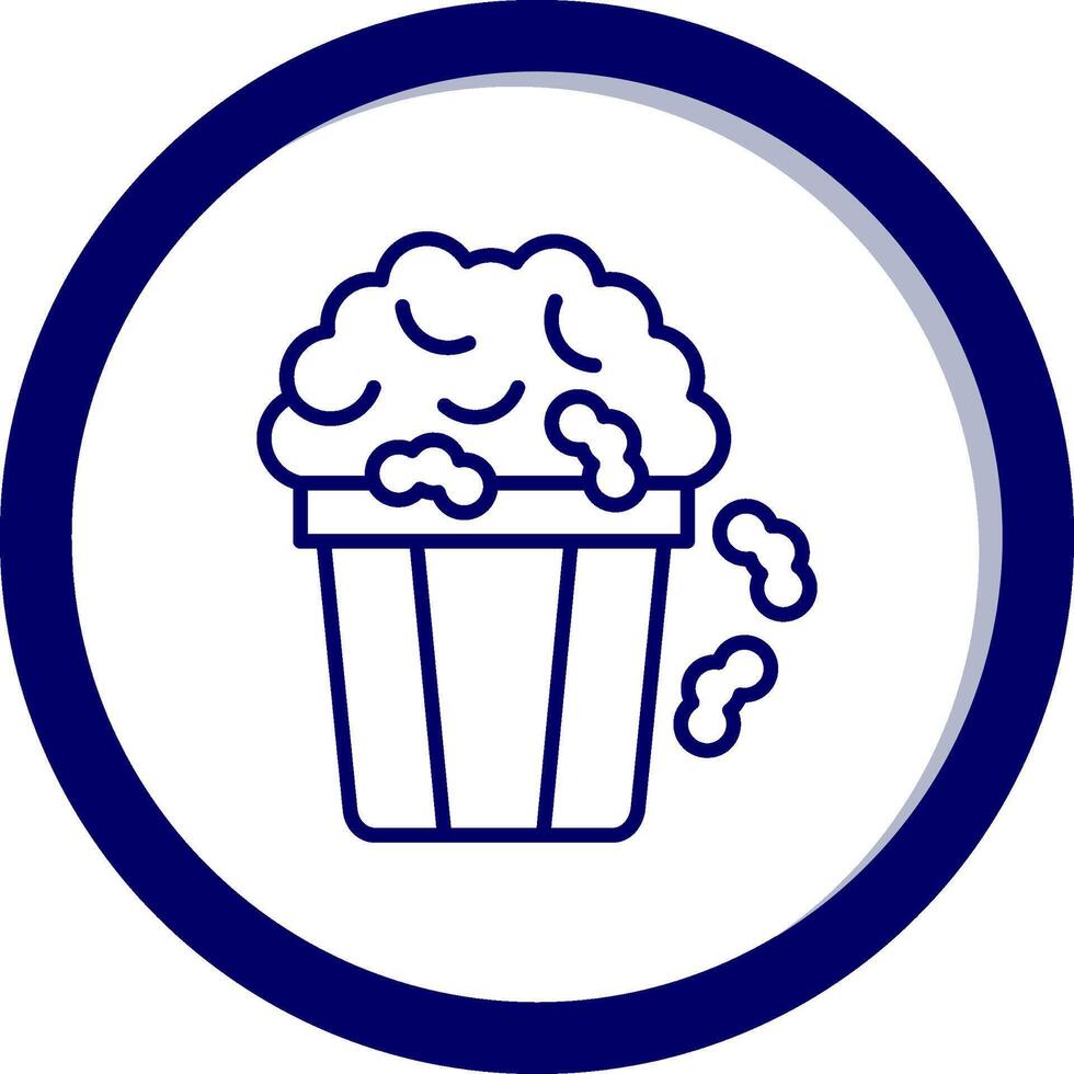 Popcorn Vector Icon