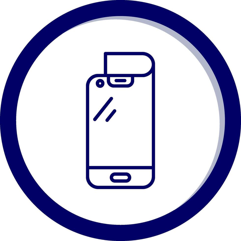 Foldable Smartphone Vector Icon