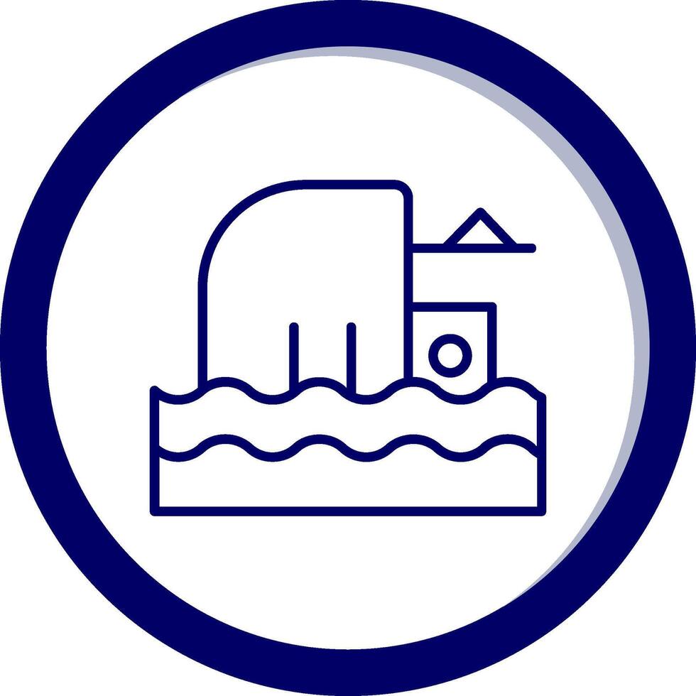 Shipwreck Vector Icon