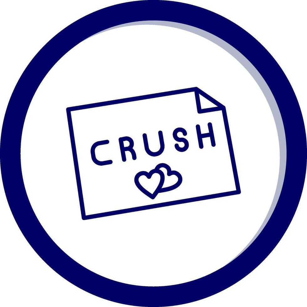 Crush Vector Icon