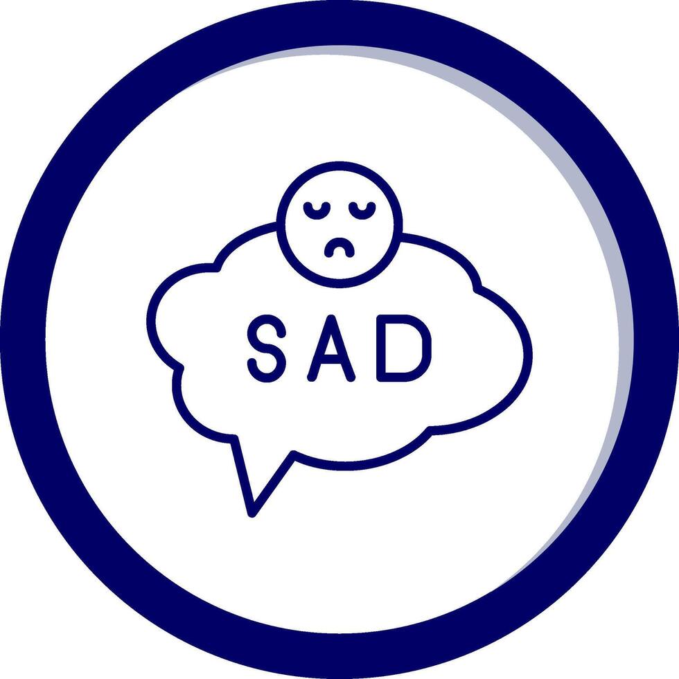 Sad Vector Icon