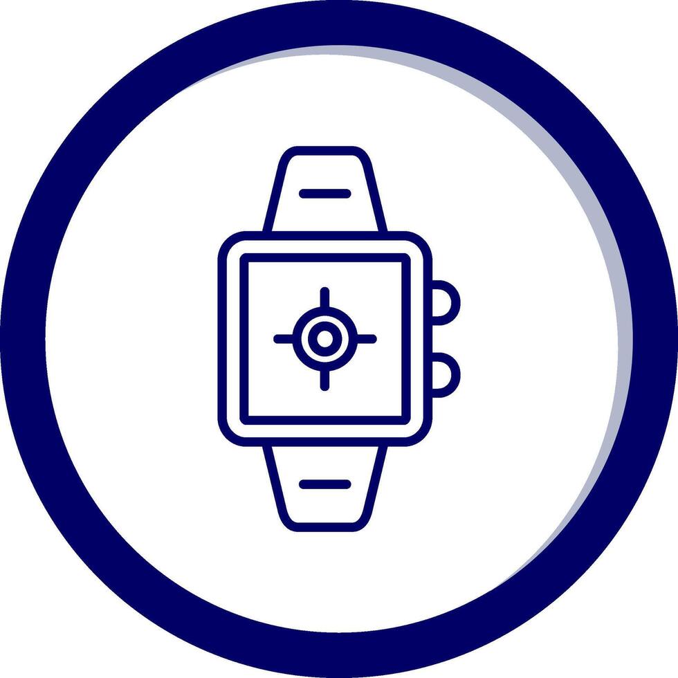 icono de vector de reloj inteligente