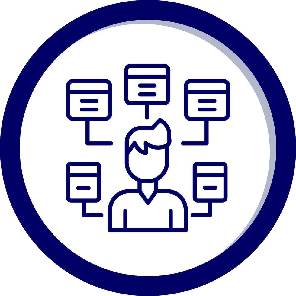 Multitasking Vector Icon