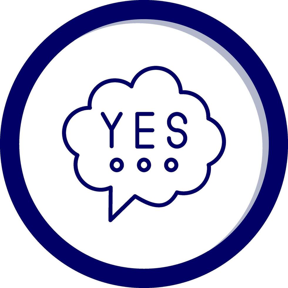 Yes Vector Icon