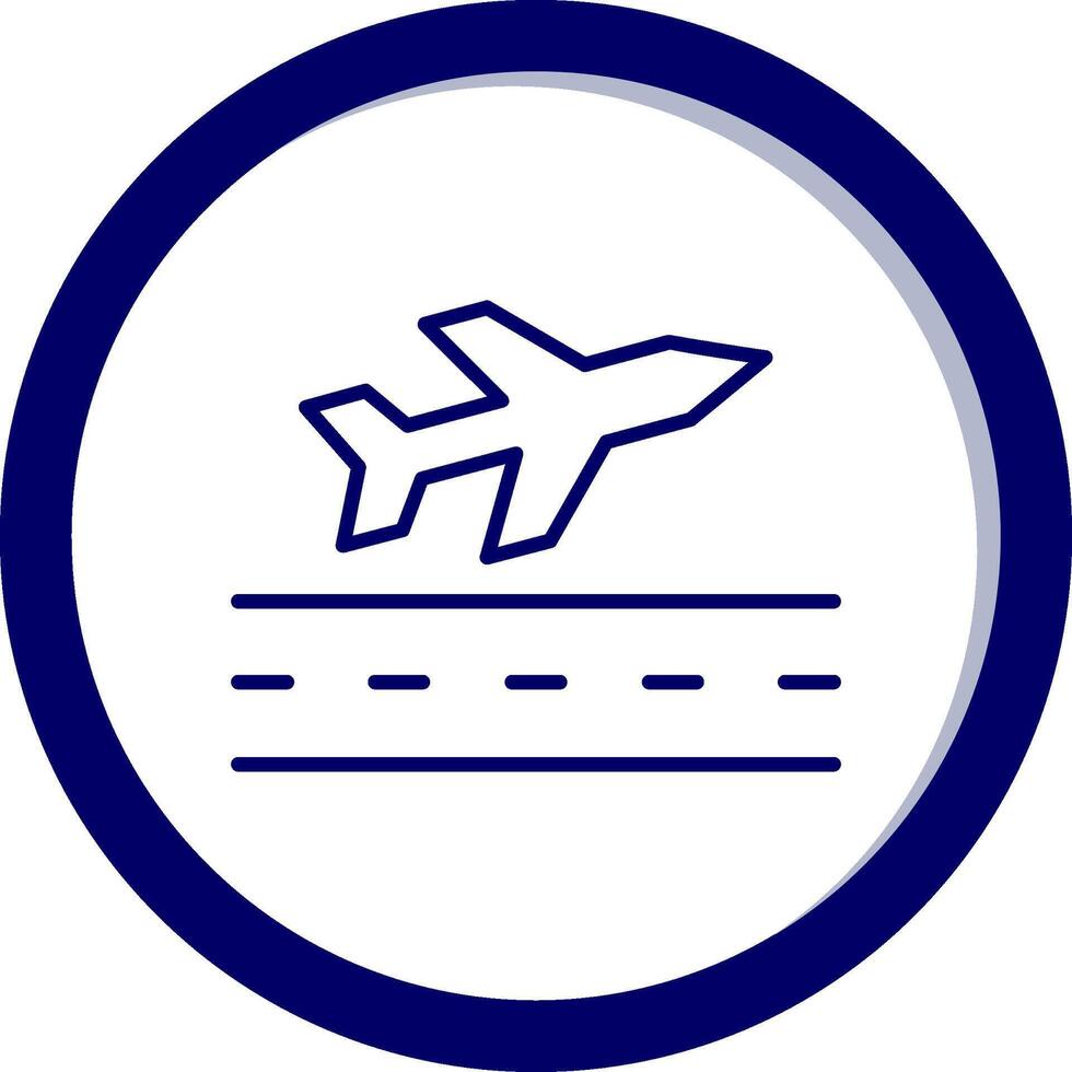 Departure Vector Icon