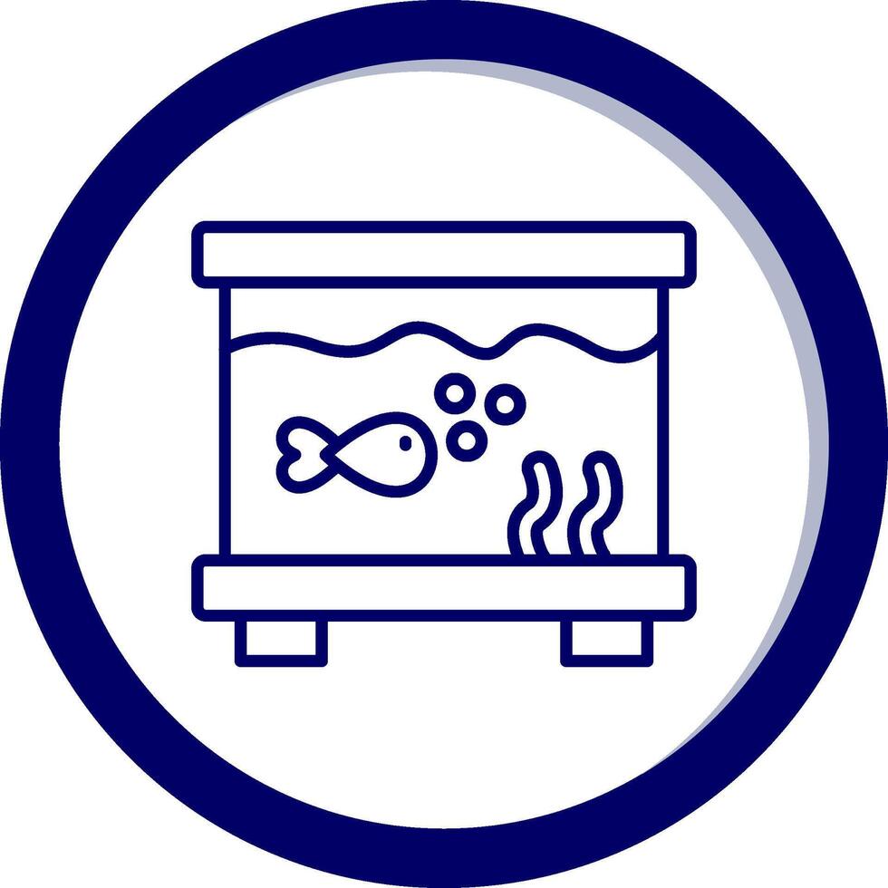 Fish Tank Vector Icon