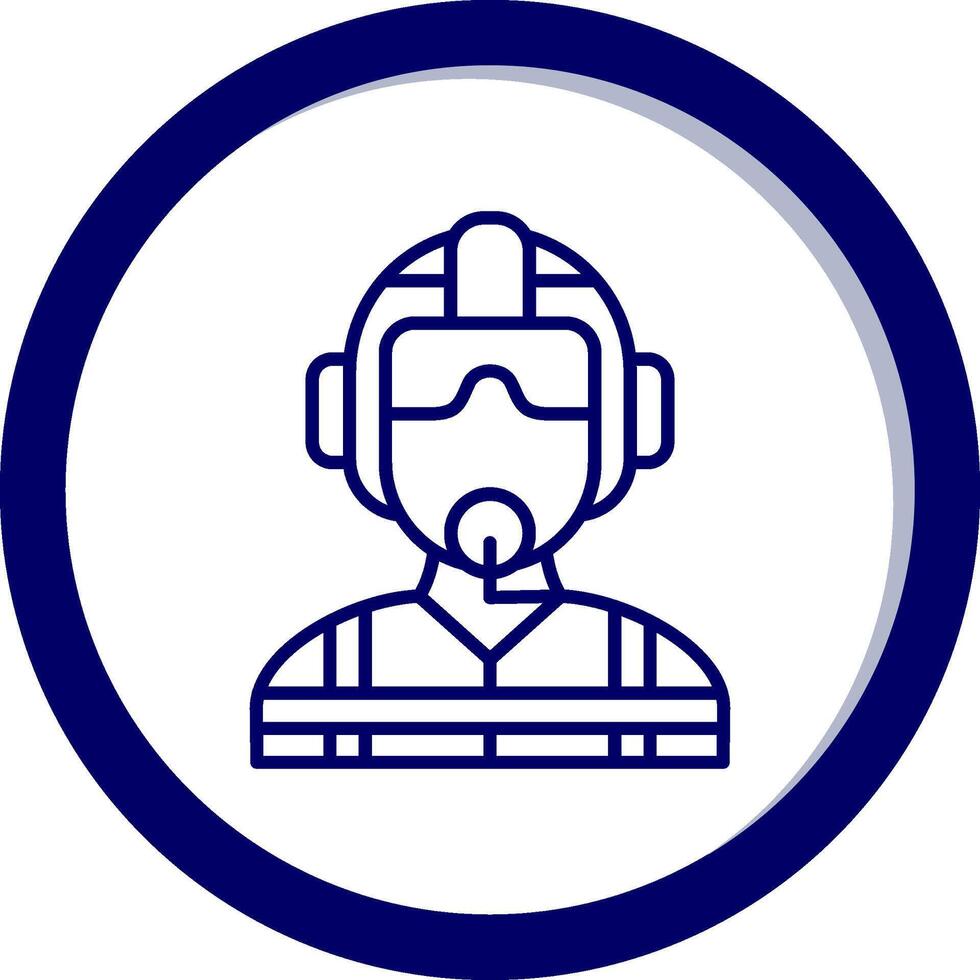 Pilot Vector Icon