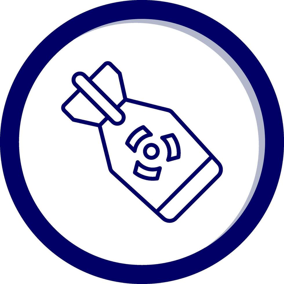 Nuclear Bomb Vector Icon