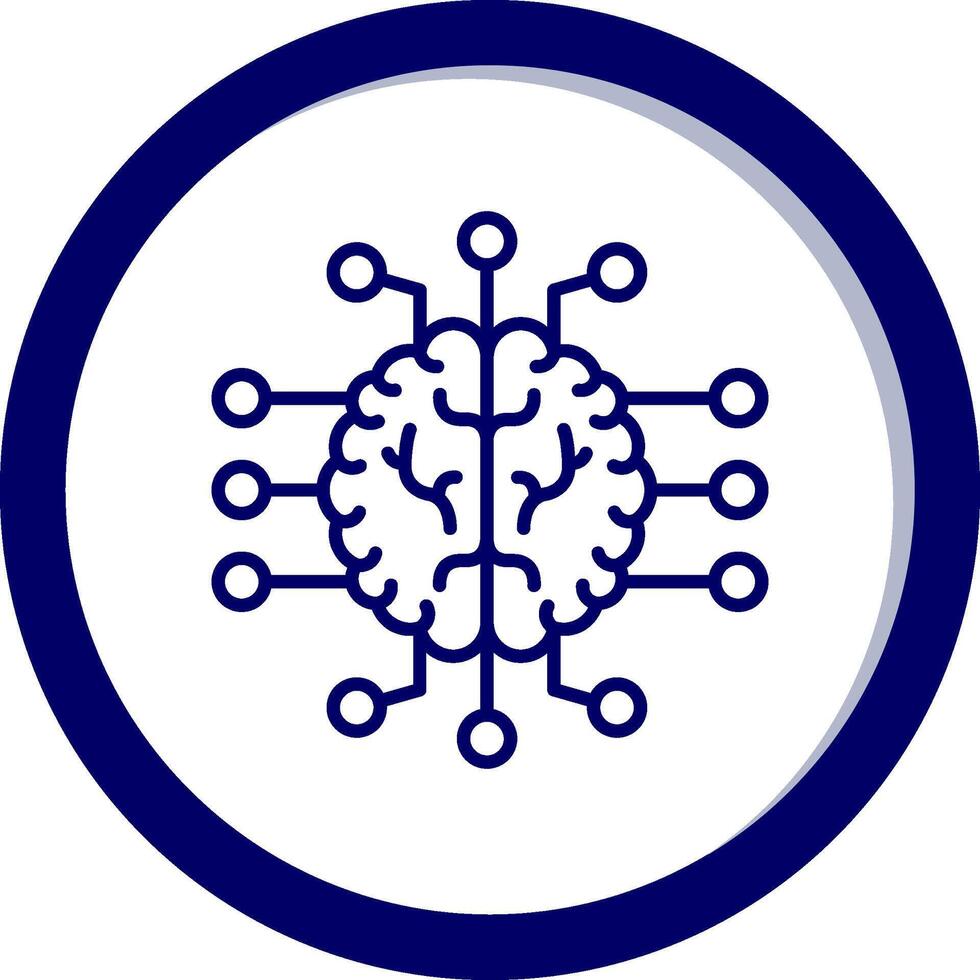 Artificial Intelligence Vector Icon