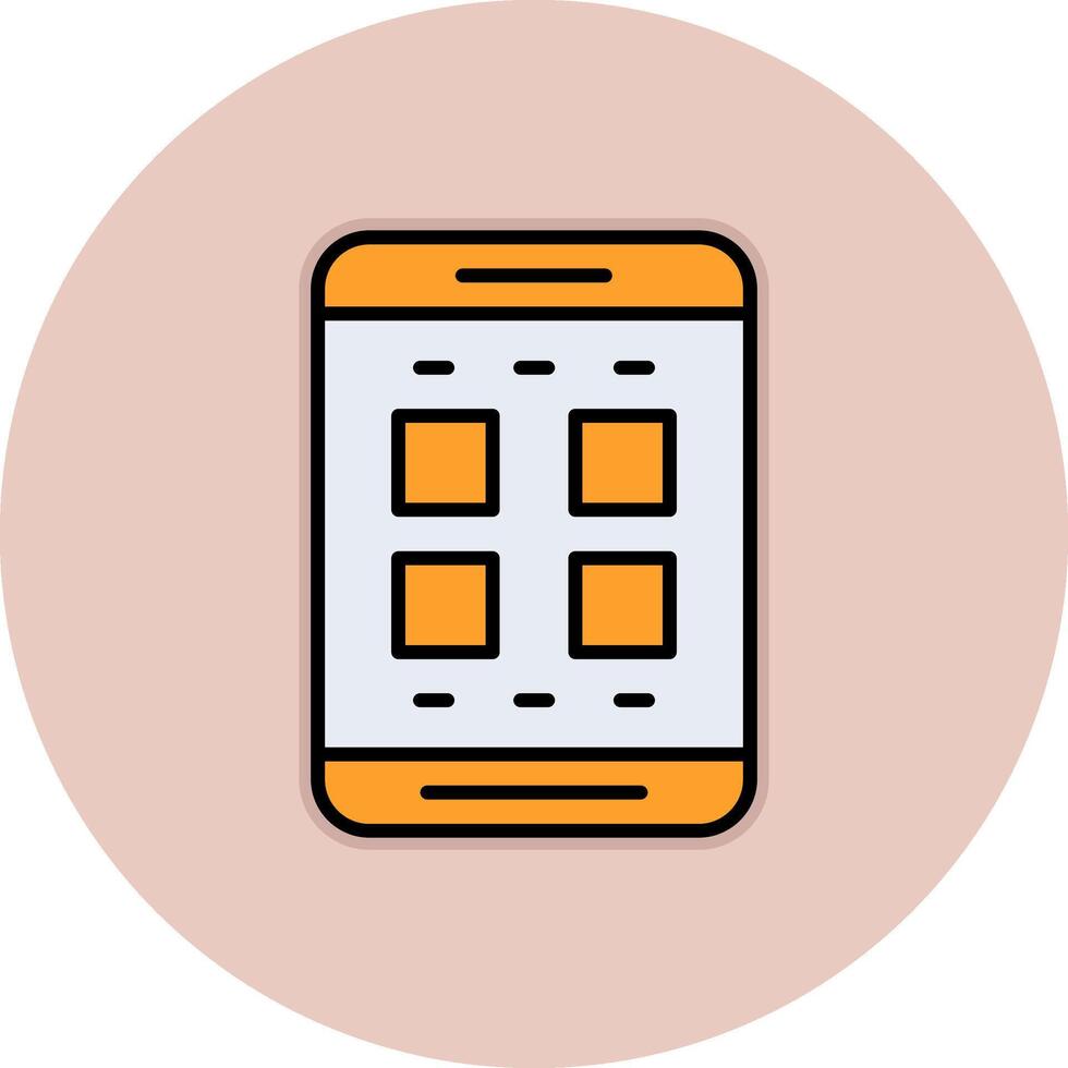 Mobile Vector Icon