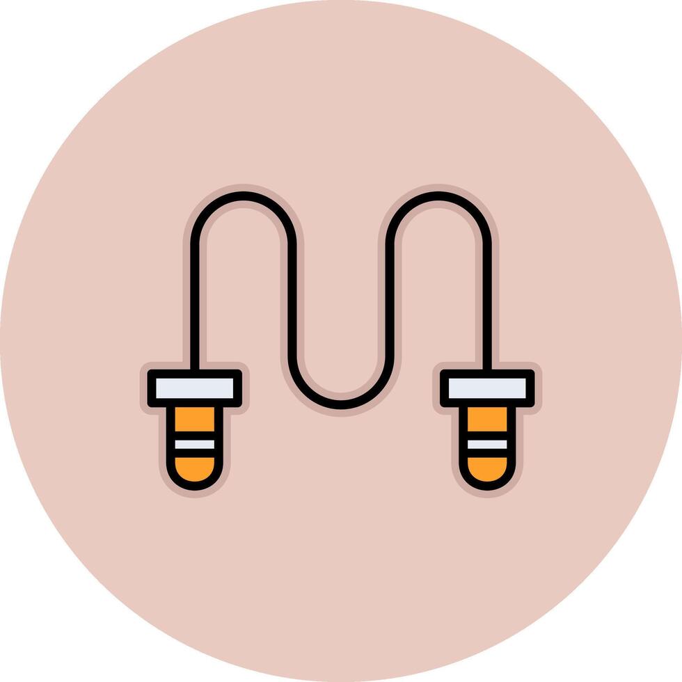 Jumping rope Vector Icon