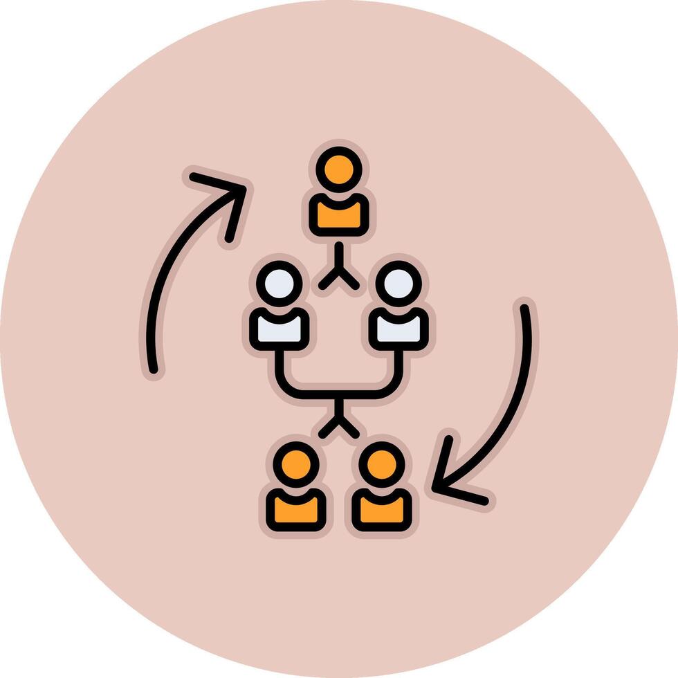 Hierarchy Vector Icon