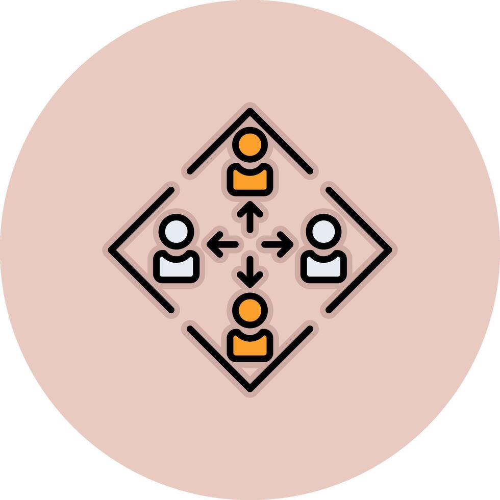 Hierarchy Vector Icon