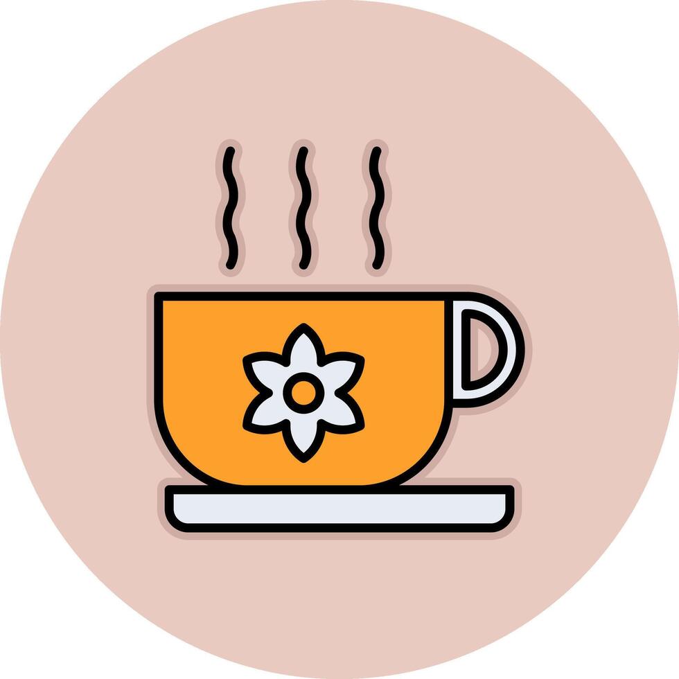 icono de vector de té