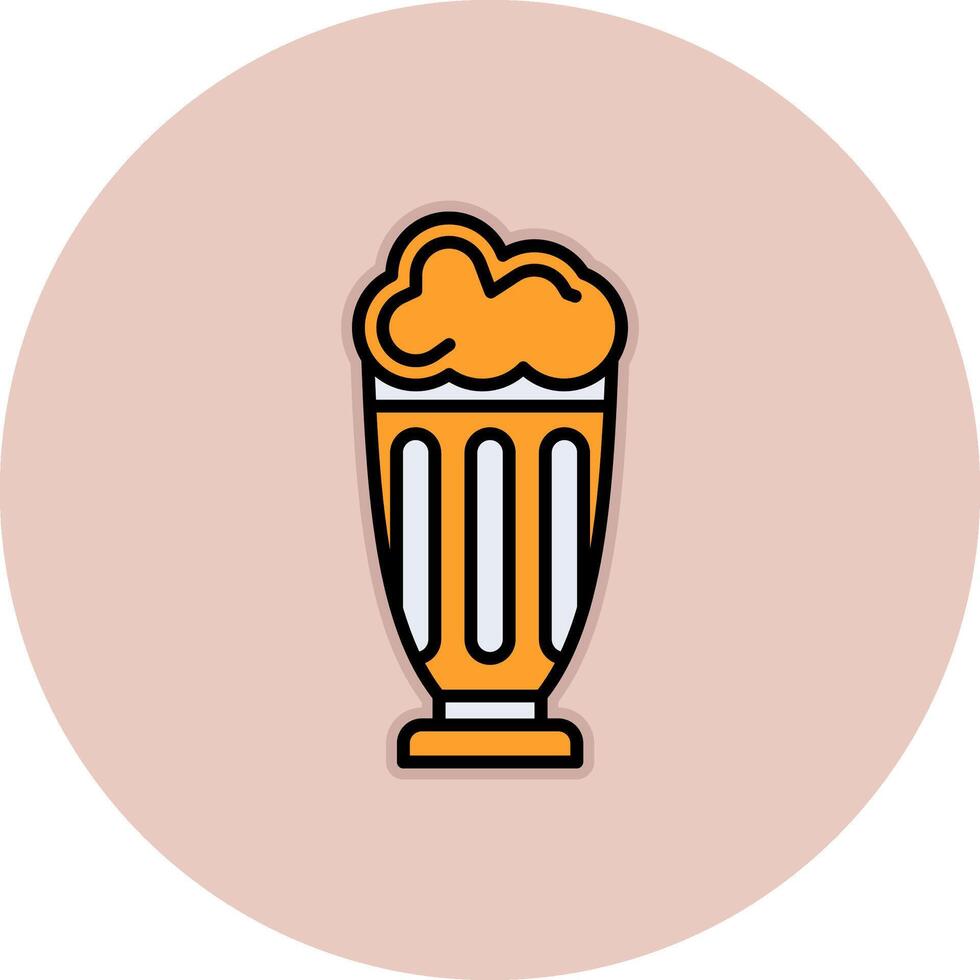 Milkshake Vector Icon