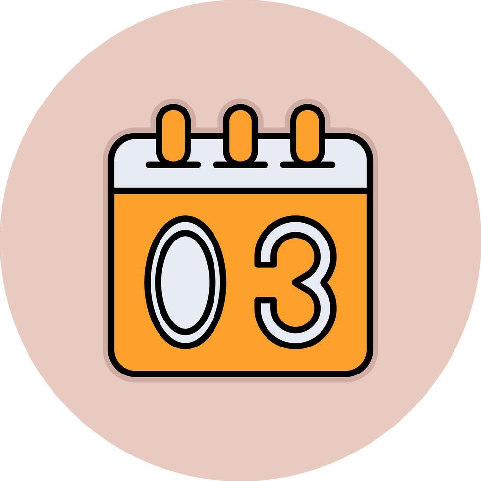 icono de vector de calendario