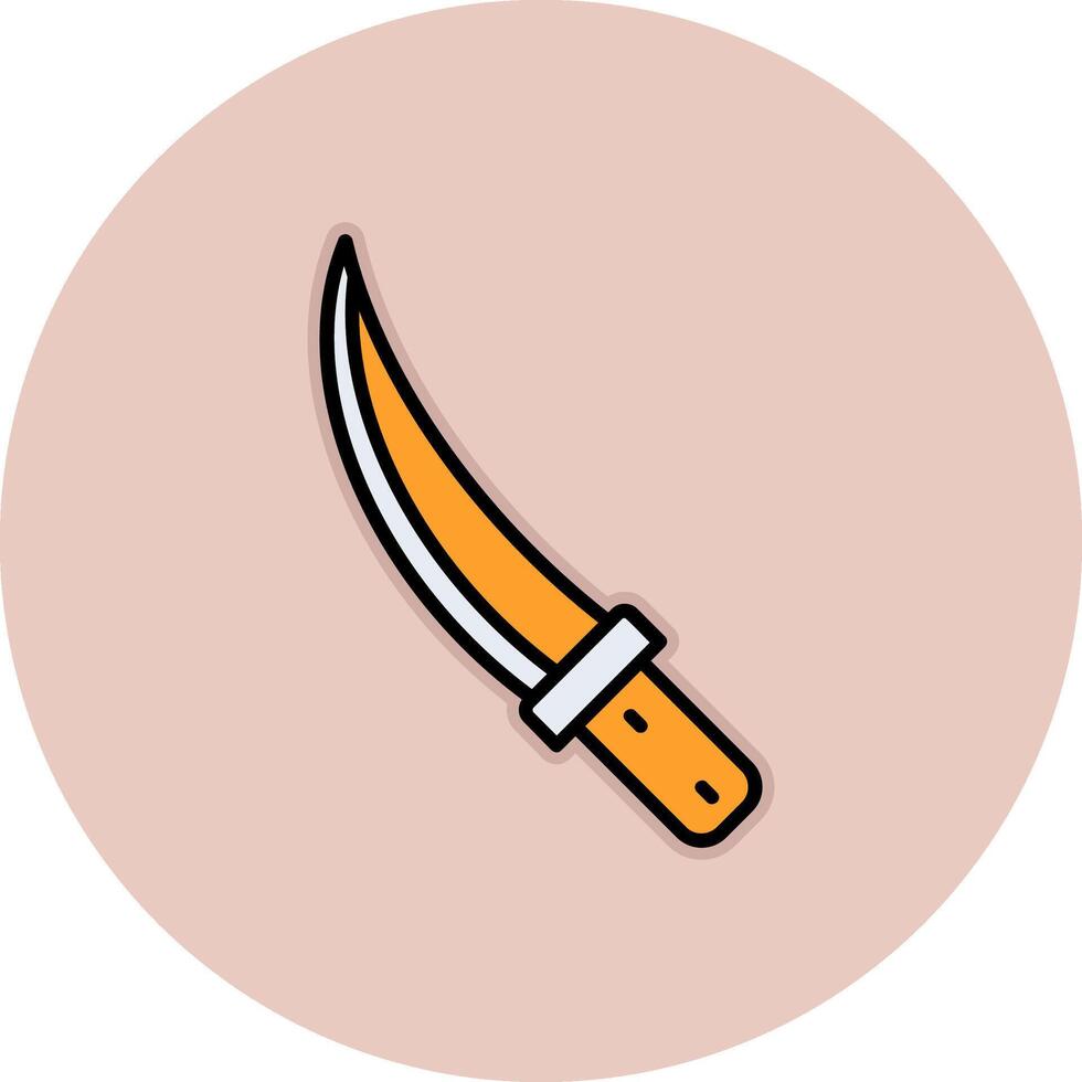 Jambiya Vector Icon