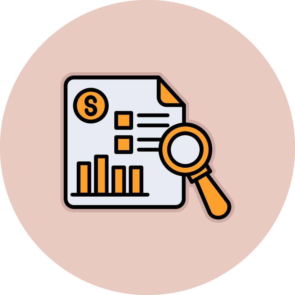 Market Research Vector Icon