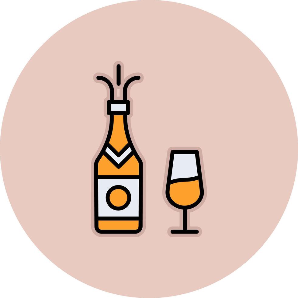 Champagne Vector Icon