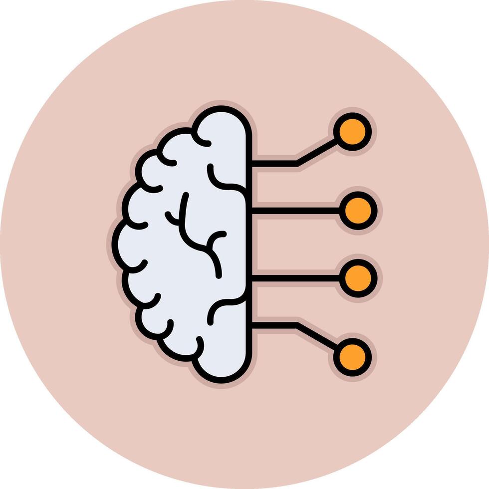 Artificial Intelligence Vector Icon
