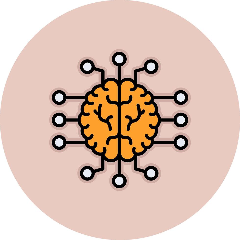 Artificial Intelligence Vector Icon