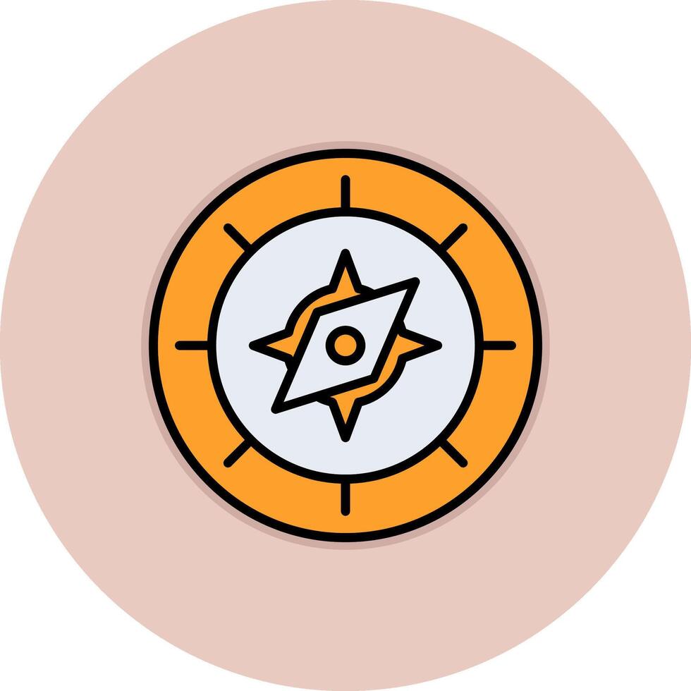 Compass Vector Icon