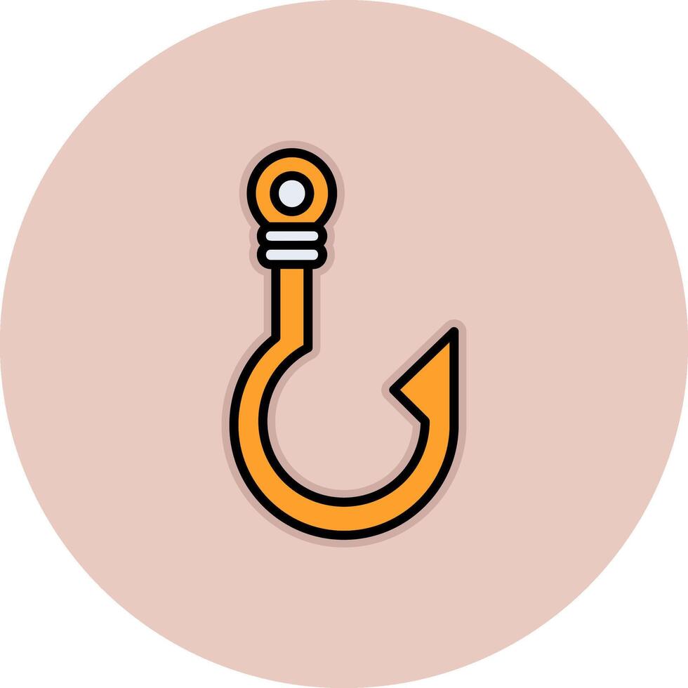 Fishing Hook Vector Icon