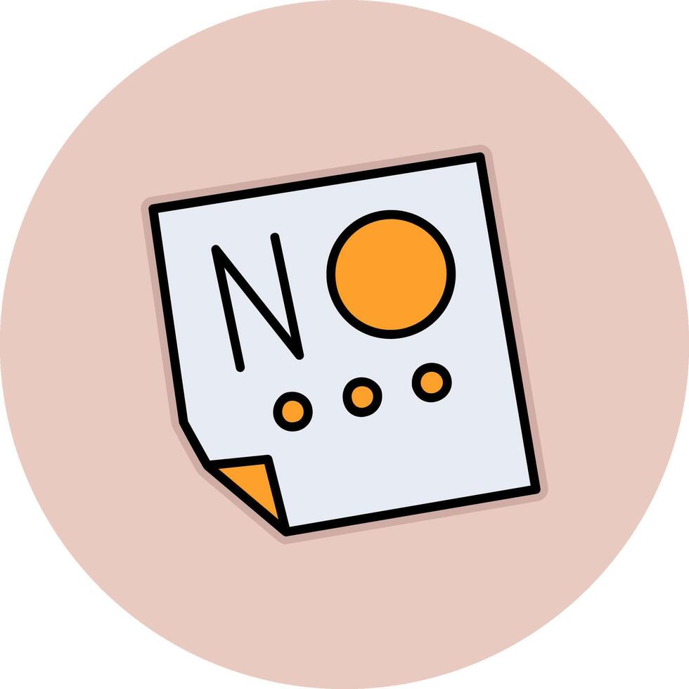 Say No Vector Icon