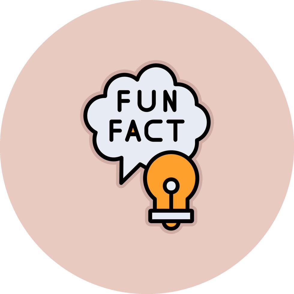 Fun Fact Vector Icon