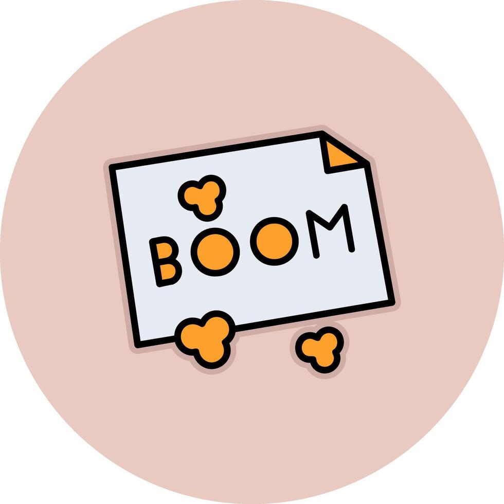 Boom Vector Icon