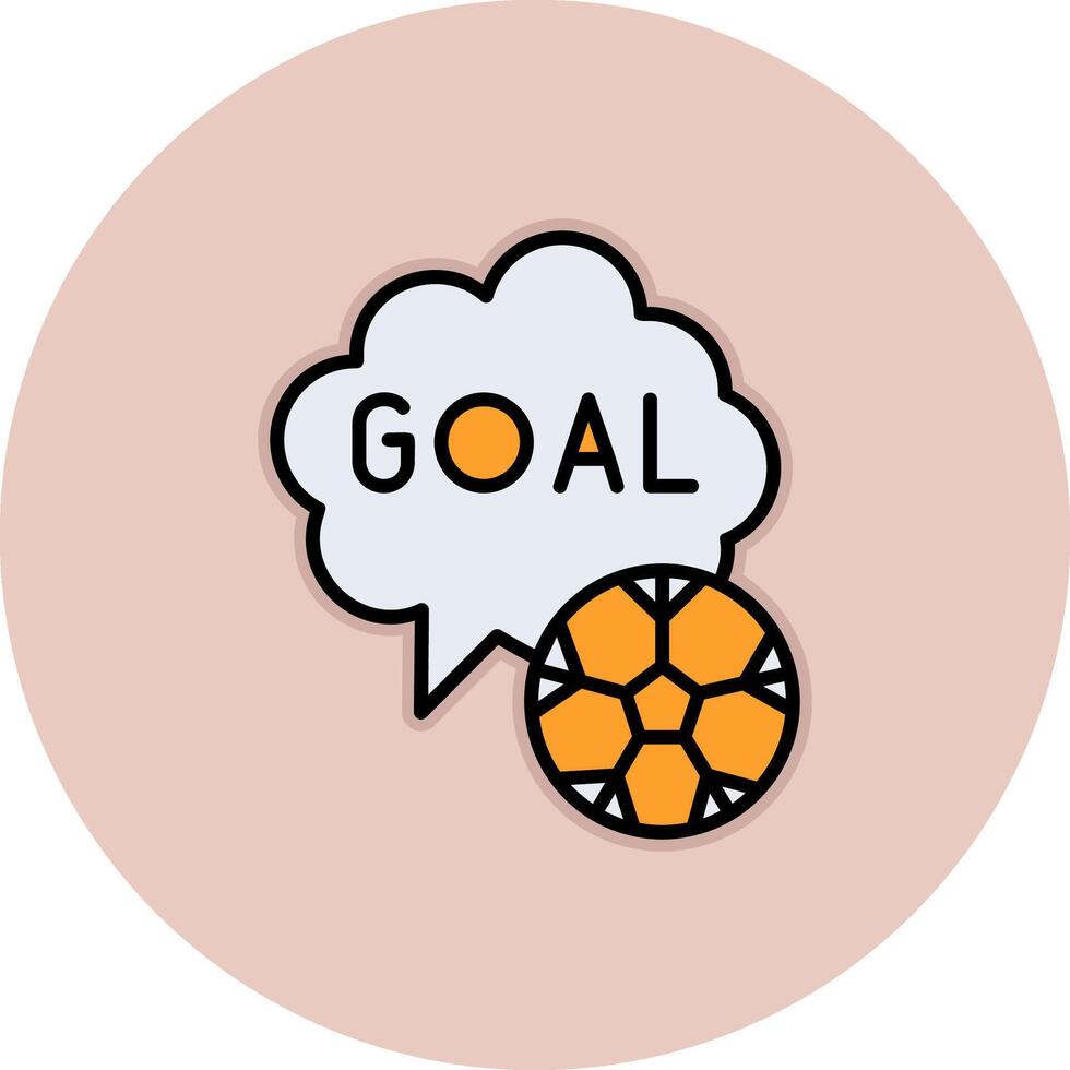 Goal Vector Icon