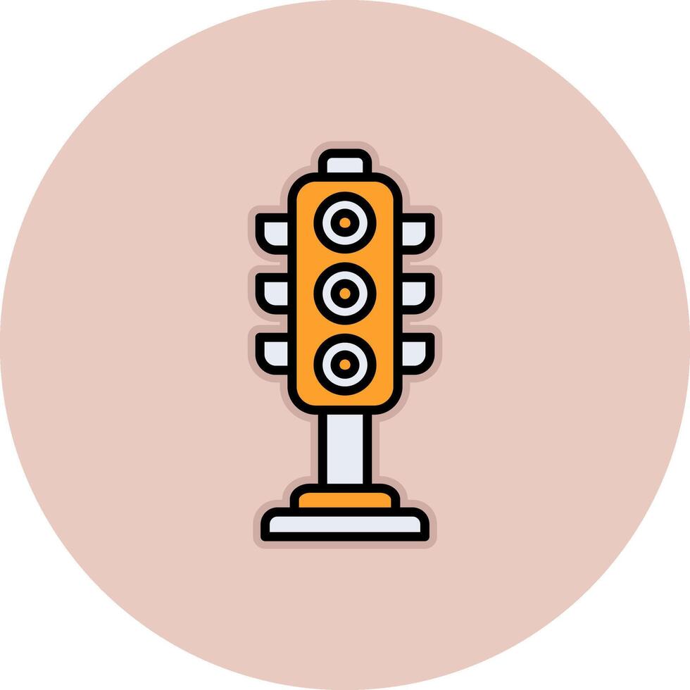 Traffic Light Vector Icon