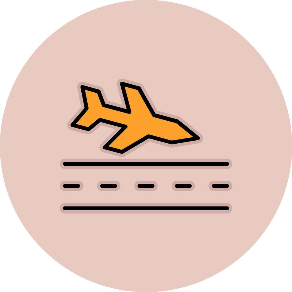 Landing Vector Icon