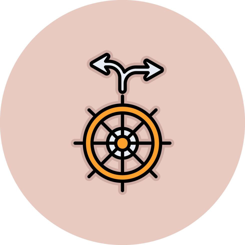 icono de vector de barco