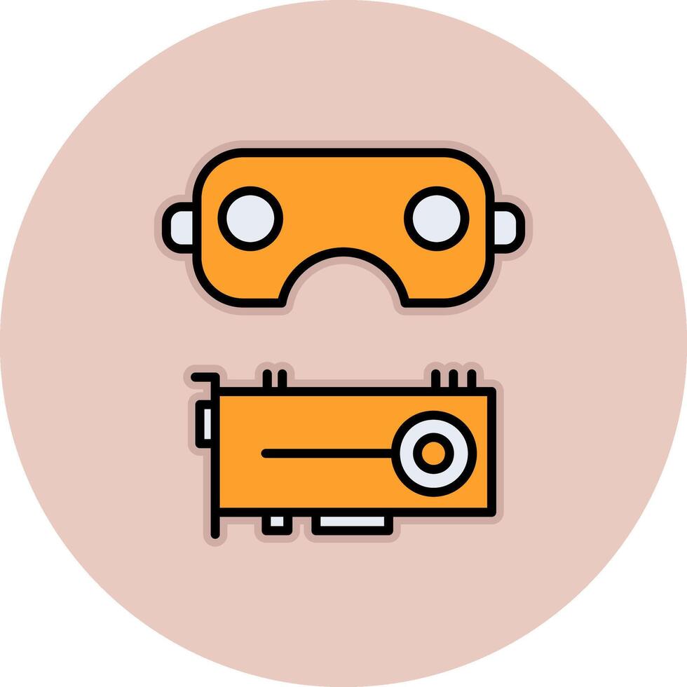 Virtual Reality Vector Icon