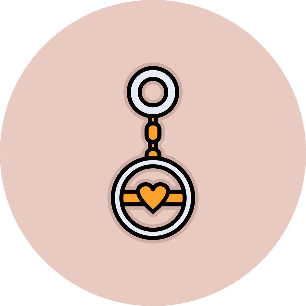 Key Chain Vector Icon