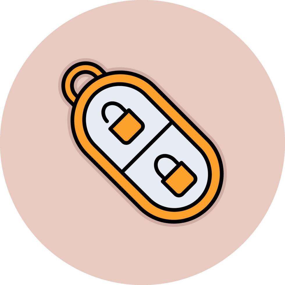 Keyless Vector Icon