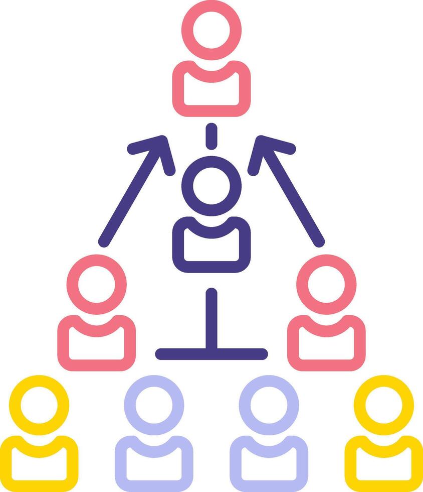 Hierarchy Vector Icon
