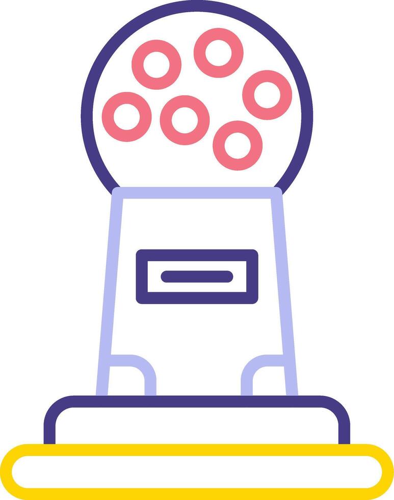 Gum Machine Vector Icon