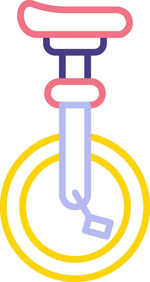 Unicycle Vector Icon